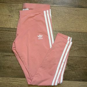Adidas pink leggings